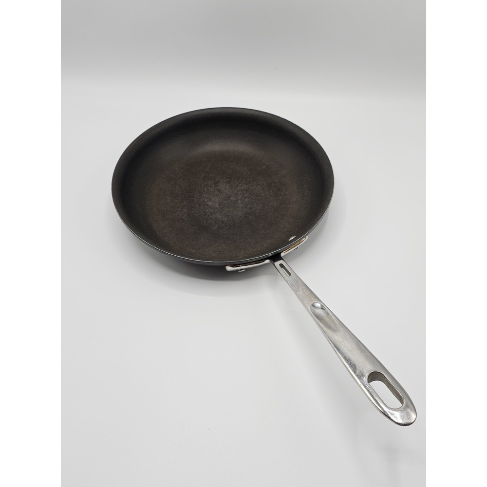Emeril All Clad 10‎ Inch Skillet Frying Pan Hard Anodized Nonstick Used W/ Wear